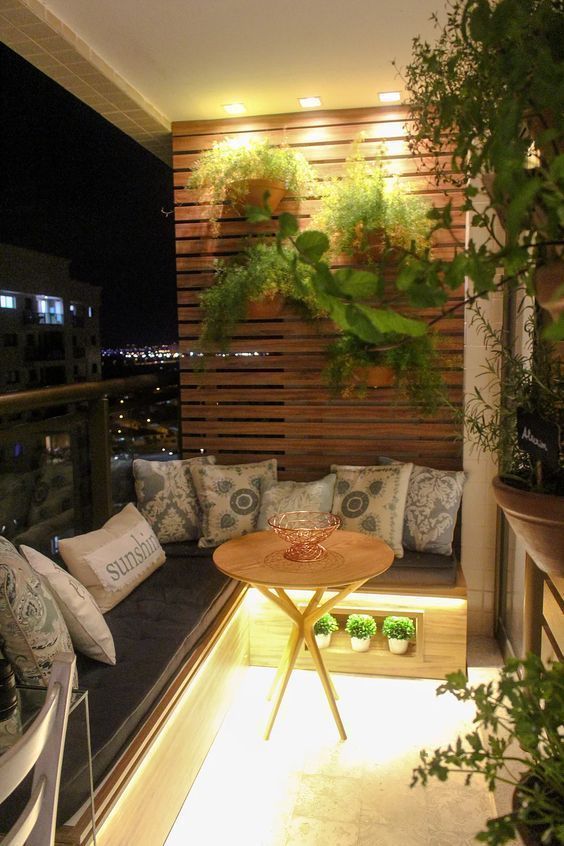 440+ Trendy Small Balcony, Patio, Porch & Backyard Decorating Ideas with Tips
