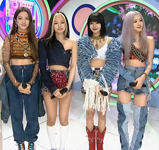 Bao năm rồi mà stylist của Black Pink vẫn đam mê cắt quần áo, đặc biệt là tình yêu bất diệt với style 'quần què' - Ảnh 1