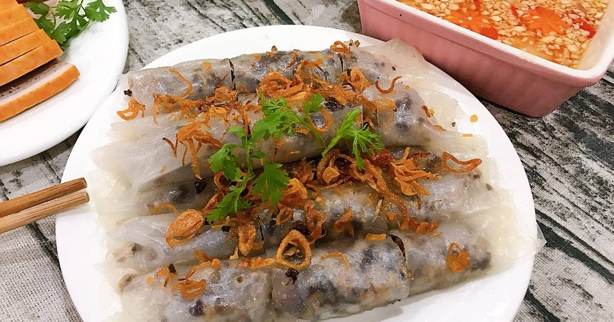 Cách Làm Món Bánh cuốn từ bánh tráng của Trang Xu - Cookpad