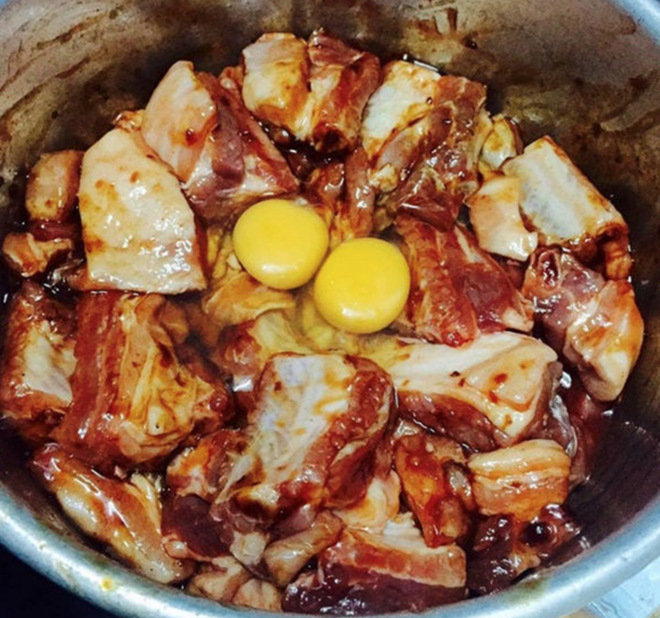 sườn non ướp