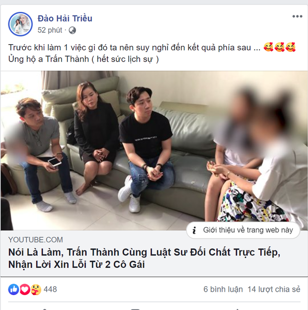 Sao Việt đồng lòng lên tiếng ủng hộ hành động quyết liệt của Trấn Thành khi bị loan tin dùng chất kích thích - Ảnh 3. Sao Việt đồng lòng lên tiếng ủng hộ hành động quyết liệt của Trấn Thành khi bị loan tin dùng chất kích thích - Ảnh 3.