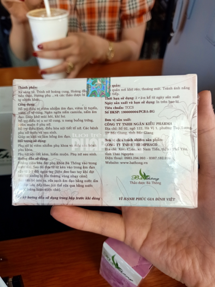 Lỗ hổng phân loại trang thiết bị y tế: Viên/kén đặt phụ khoa bai 1 vienken dat phu khoa lap lo danh lan con den
