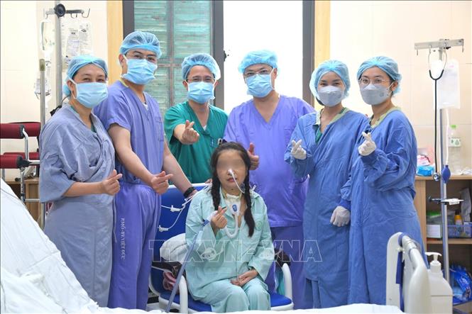Sức khỏe của người bệnh đang cải thiện tốt (Ảnh: TTXVN)