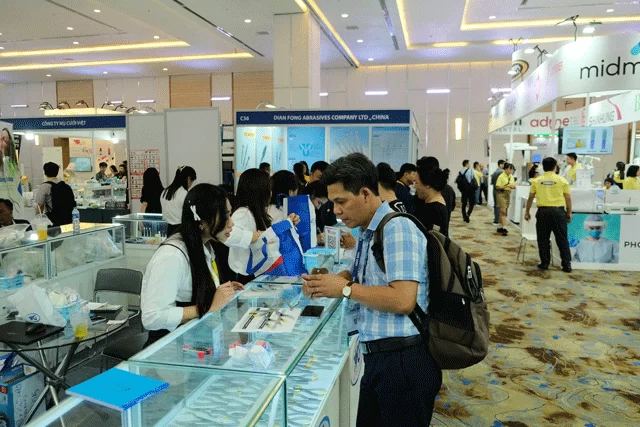 VIDEC 2025 có hơn 400 gian hàng triển lãm đến từ 22 quốc gia và vùng lãnh thổ