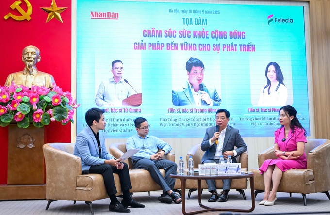 Toàn cảnh tọa đàm (Ảnh: VGP/HM)