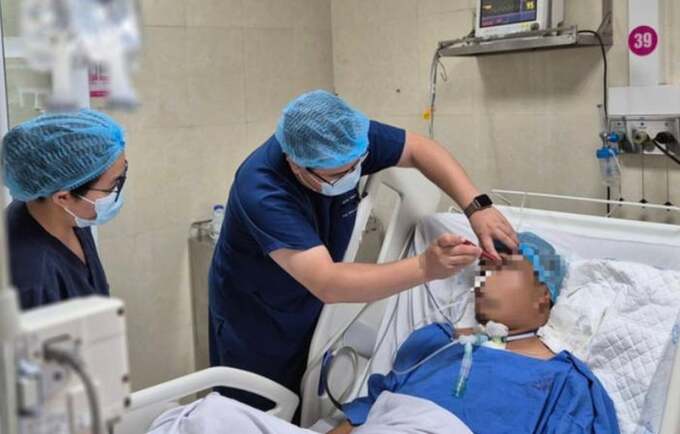 Nam bệnh nhân đã bình phục (Ảnh: BVCC)