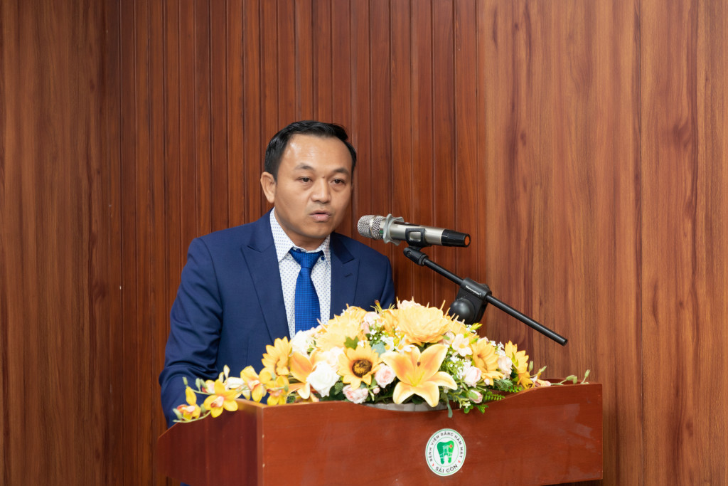 Ông Nguyễn Văn Dũng, Giám đốc Bệnh viện Răng Hàm Mặt Sài Gòn nhấn mạnh chất lượng được đặt làm trọng tâm, niềm tin của khách hàng sẽ là giá trị bền vững nhất
