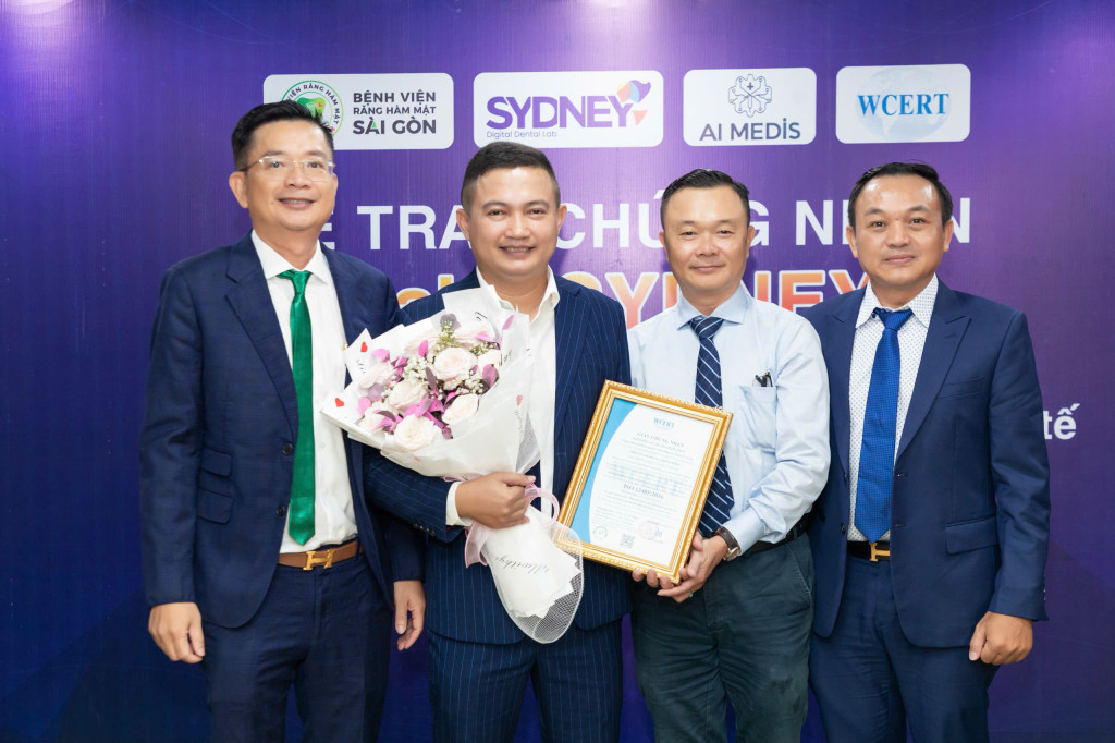 Công ty Cổ phần Labo Sydney thành viên thuộc hệ sinh thái Bệnh viện Răng Hàm Mặt Sài Gòn chính thức được Công ty Cổ phần chứng nhận WCERT trao chứng nhận ISO 13485:2016