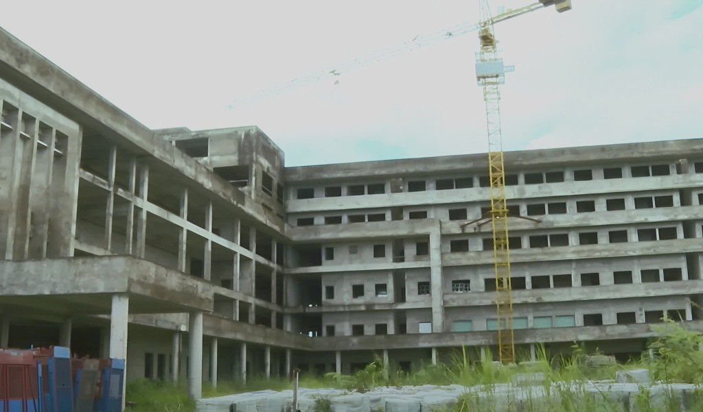 Dự án Bệnh viện Ung Bướu TP. Cần Thơ với quy mô 500 giường (Ành: Trương Quang)