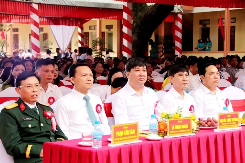 Các đại biểu dự lễ kỷ niệm