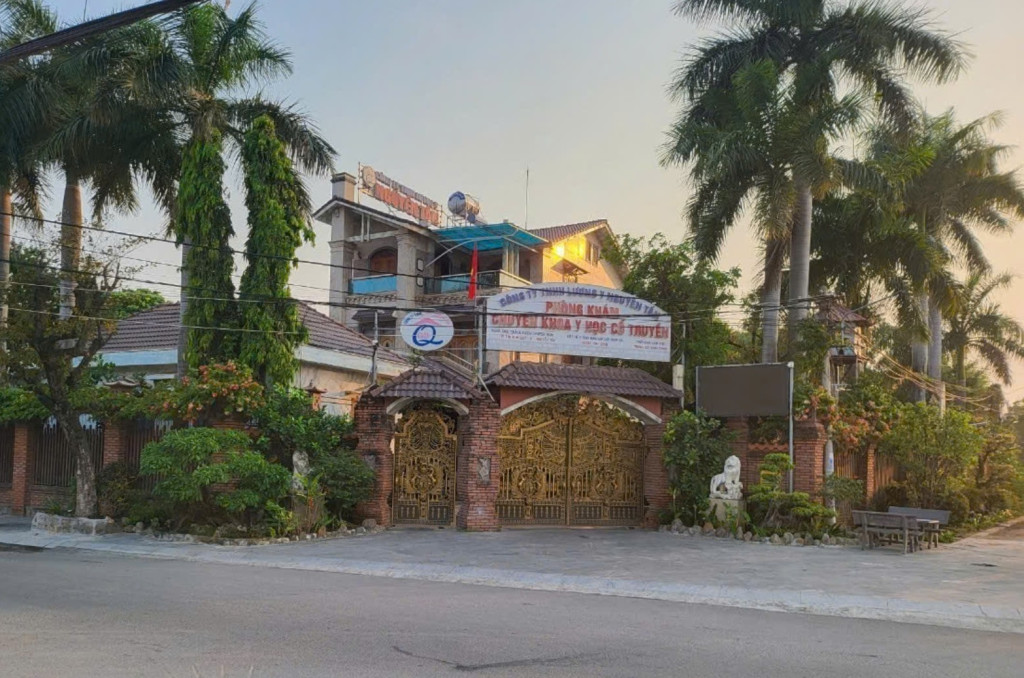 Trung tâm khám và điều trị của lương y Nguyễn Tần tại phường Quy Nhơn Bắc, tỉnh Gia Lai