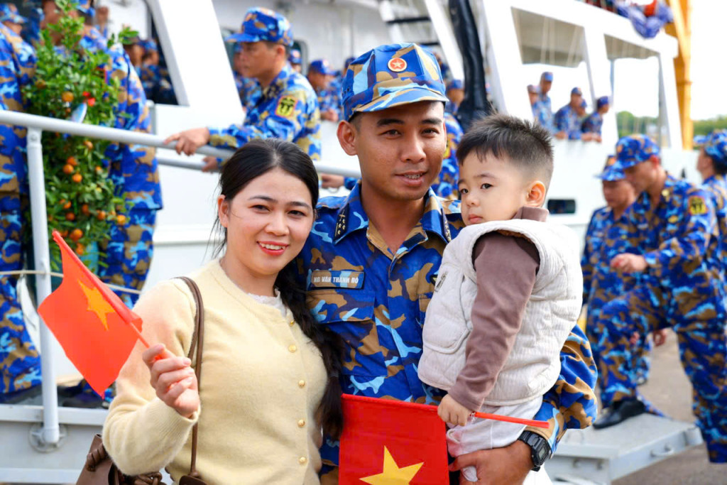 Hậu phương vững chắc cho các chiến sĩ Trường Sa (Ảnh: CTV)