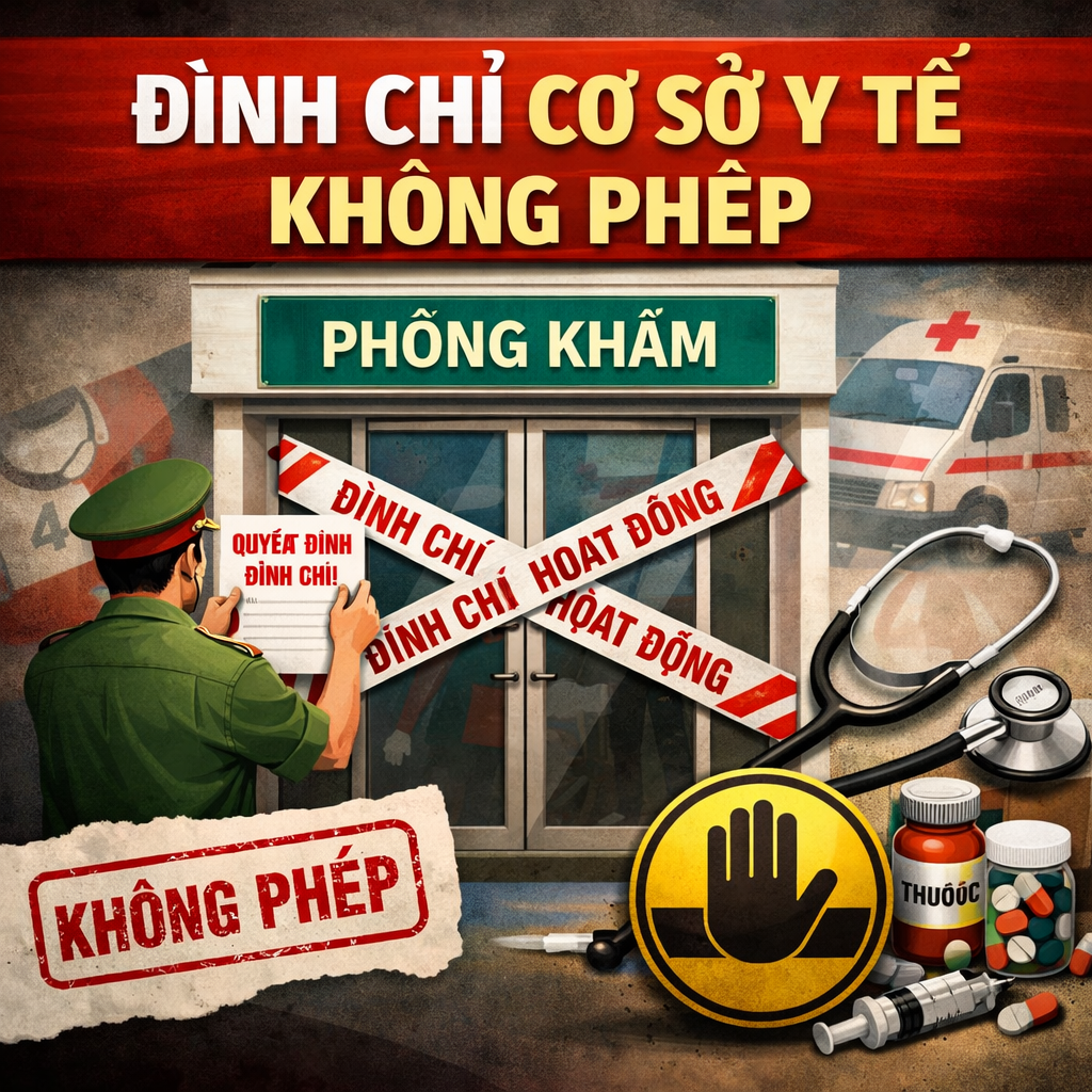 TP. Hồ Chí Minh: Đình chỉ hoạt động một số cơ sở hoạt động không pháp lí