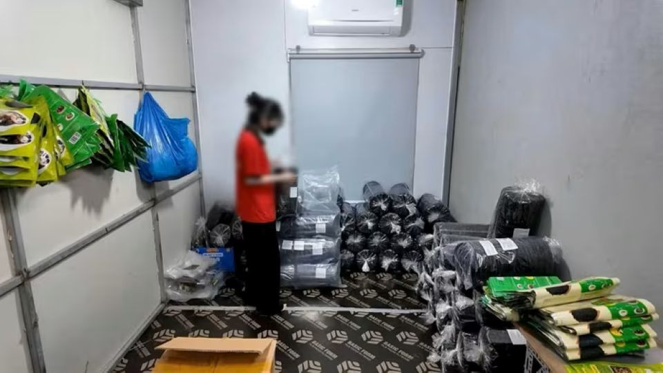 Số rong biển được cơ quan điều tra phát hiện