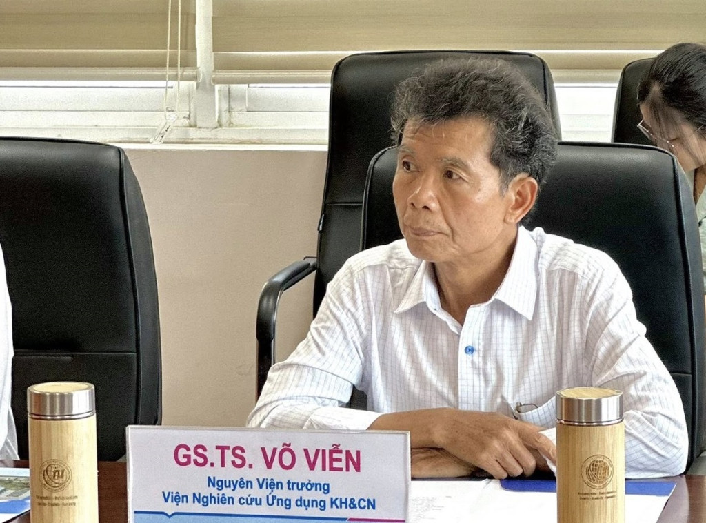 GS.TS. Võ Viễn - nguyên Viện trưởng Viện Nghiên cứu ứng dụng khoa học và công nghệ đề xuất một cơ chế hợp tác linh hoạt