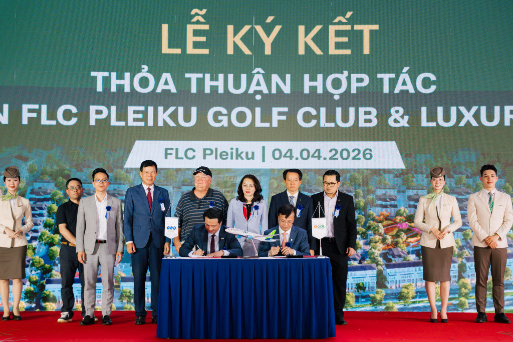 Tập đoàn FLC và Ngân hàng TMCP Phương Đông ký kết thỏa thuận hợp tác tài trợ dự án