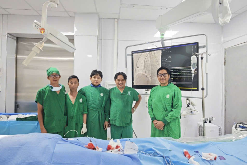 Lần đầu tiên triển khai kỹ thuật tạo nhịp hệ thống dẫn truyền tại Bệnh viện Đa khoa Trung tâm tỉnh Gia Lai