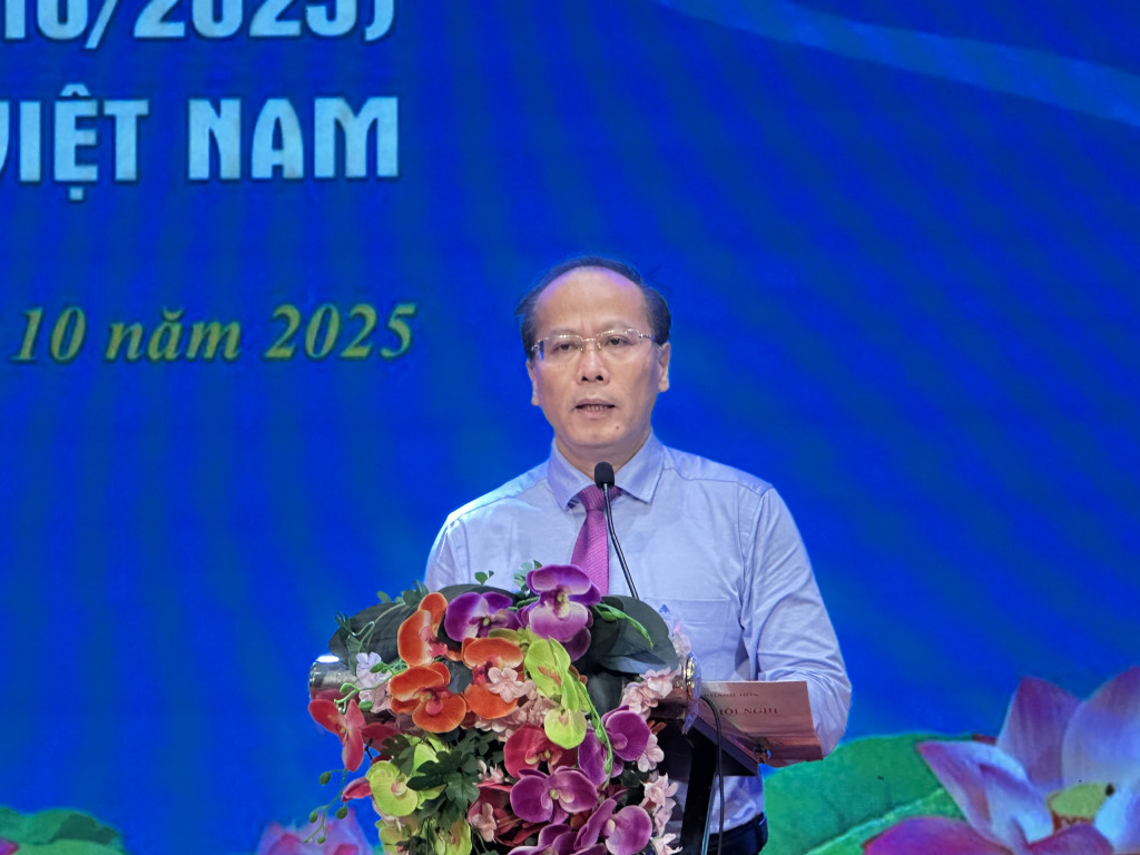 Phó Bí thư Tỉnh uỷ, Nguyễn Khắc Hà phát biểu tại buổi lễ (Ảnh: Thanh Huy)