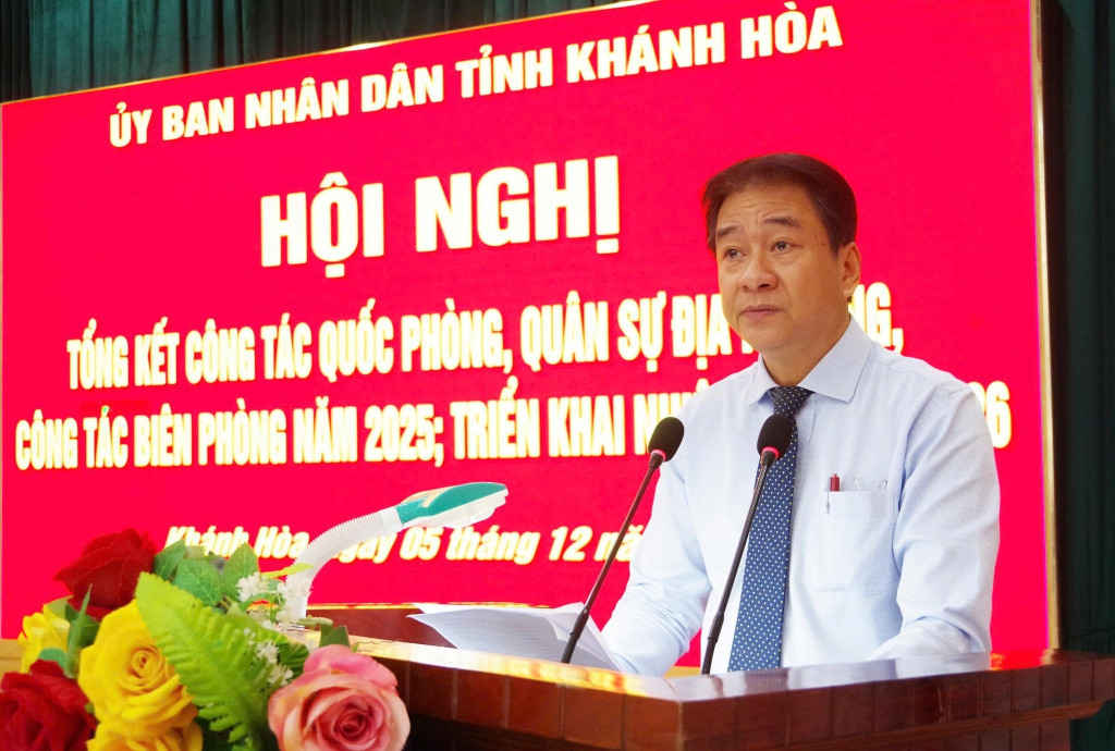 Ông Nguyễn Long Biên phát biểu tại hội nghị (Ảnh: CTV)