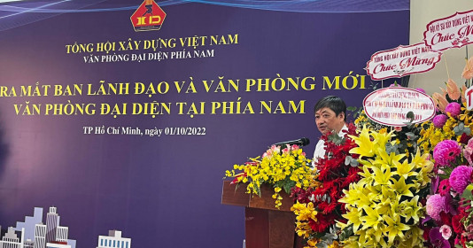 Ra mắt Văn phòng đại diện phía Nam của Tổng hội Xây dựng Việt Nam