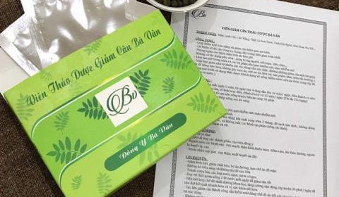 Cục An toàn thực phẩm khuyến cáo người dân không mua sản phẩm 'Giảm cân Bà Vần'
