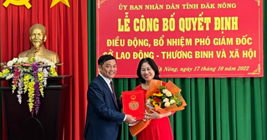 Nguyên Giám đốc Sở Y tế Đắk Nông xin nghỉ việc ngay sau khi nhậm chức Phó