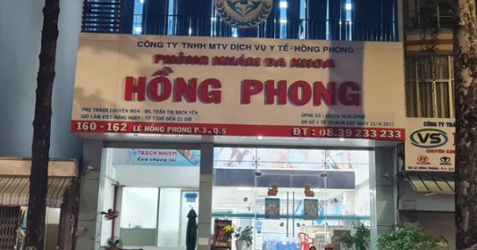 Phòng khám ĐK Hồng Phong tiếp tục bị xử phạt nặng, tước giấy phép hoạt động