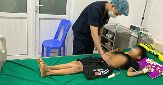 Bệnh viện Sản Nhi Nghệ An cứu sống 1 bệnh nhi trong tình trạng sốc đa chấn thương
