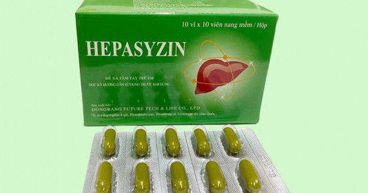 Thu hồi thuốc điều trị gan Hepasyzin vì kém chất lượng