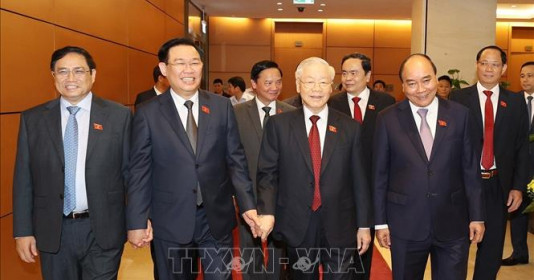 Tổng Bí thư Nguyễn Phú Trọng dự phiên bế mạc Kỳ họp thứ tư, Quốc hội khóa XV