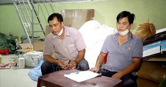Bắt nhóm người sản xuất số lượng lớn thuốc bảo vệ thực vật giả