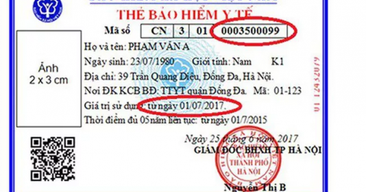 Quy trình đăng ký đóng, cấp thẻ BHYT trên cổng dịch vụ công