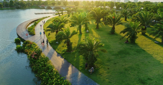Khu đô thị nói không với những cung đường, vỉa hè bê tông Tại Việt Nam