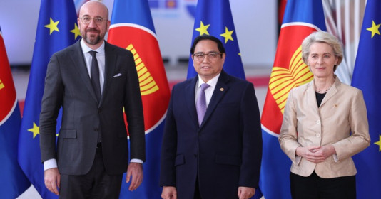 Thủ tướng đề nghị ASEAN và EU lấy hoà bình là mục đích, coi đối thoại, hợp tác là công cụ