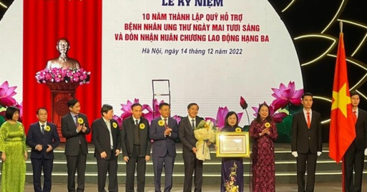 Quỹ Hỗ trợ bệnh nhân ung thư: 33.000 bệnh nhân nghèo được giúp đỡ 
