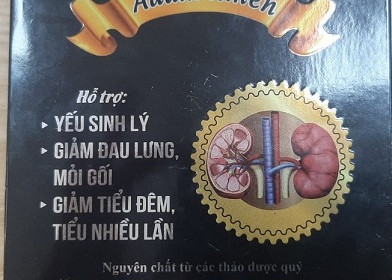 Bộ Y tế cảnh báo thực phẩm Adam Xmen của Dược phẩm Quốc tế Việt Pháp có chứa chất cấm