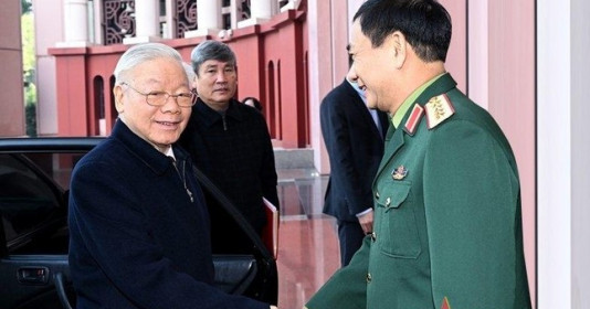 Tổng Bí thư Nguyễn Phú Trọng chủ trì Hội nghị Quân ủy Trung ương