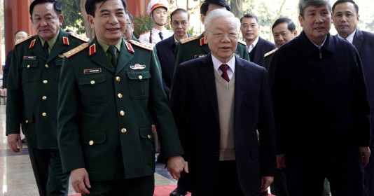 Tổng Bí thư dự và chỉ đạo Hội nghị Quân chính toàn quân 2022