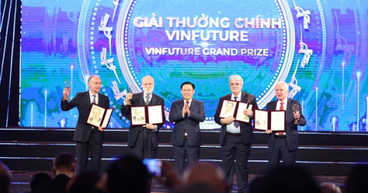 Giải thưởng VinFuture: Vinh danh các công trình khoa học tái thiết đời sống sau đại dịch COVID-19