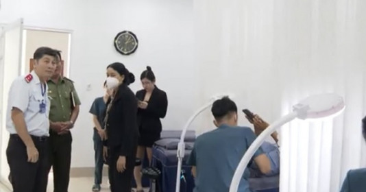 Tây Ninh: Kiểm tra đột xuất thẩm mỹ America Beauty Center hoạt động không phép