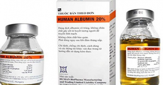 Bộ Y tế yêu cầu đảm bảo cung ứng thuốc Albumin và Globulin