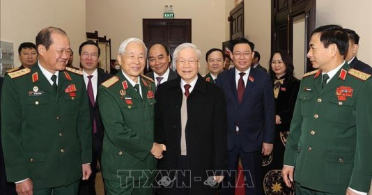 Tổng Bí thư dự khai mạc Đại hội Hội Cựu chiến binh Việt Nam lần thứ VII