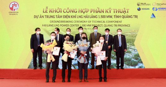 T&amp;T Group và đối tác Hàn Quốc khởi công dự án điện khí 2,3 tỷ USD tại Quảng Trị