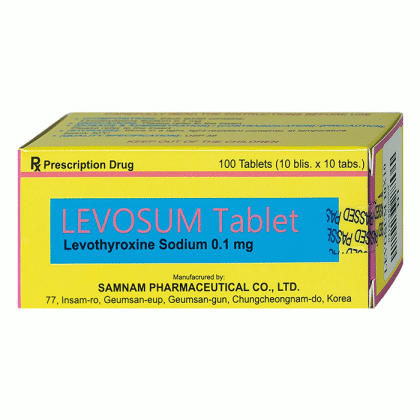 Bộ Y tế buộc tiêu hủy lô thuốc tuyến giáp Levosum của công ty Samnam