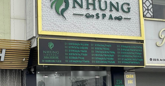 Nhung Spa của bà Nguyễn Thị Nhung liên tục bị xử phạt, liệu có coi thường pháp luật?