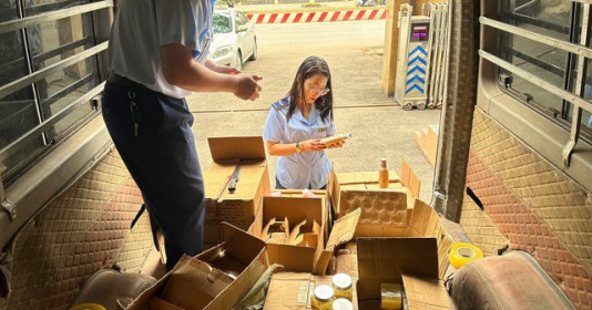 Quản lý thị trường thu giữ hàng nghìn mỹ phẩm nhập lậu