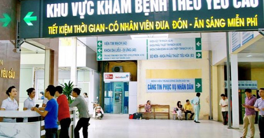 Bộ Y tế đề nghị các bệnh viện cung cấp giá khám, chữa bệnh theo yêu cầu