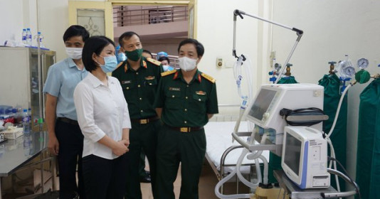 Hà Nội bảo đảm sẵn sàng thu dung, điều trị ca bệnh COVID-19