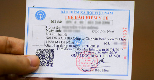 Những người được thanh toán 100% BHYT khi khám chữa bệnh
