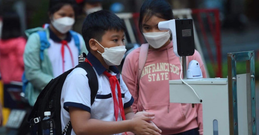 Sở Giáo dục TP.HCM: Yêu cầu đeo khẩu trang trong lớp học